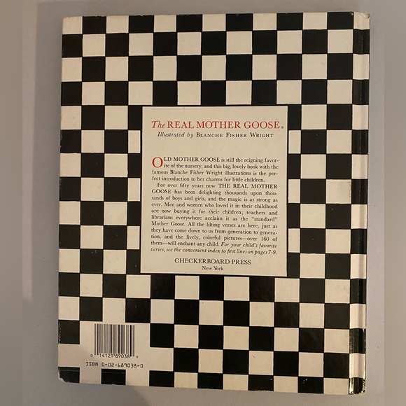 Vintage Children’s Hardcover book The Real Mother Goose - Picture 2 of 8